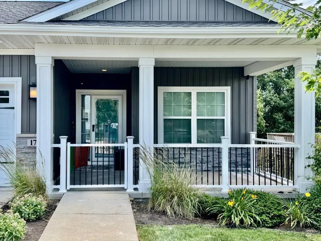 Composite Deck Railing Installation in Iowa City