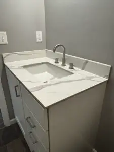 Bathroom Vanity Installation in Iowa City