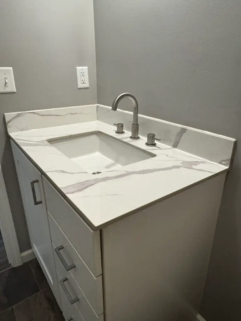 Bathroom Vanity Installation in Iowa City