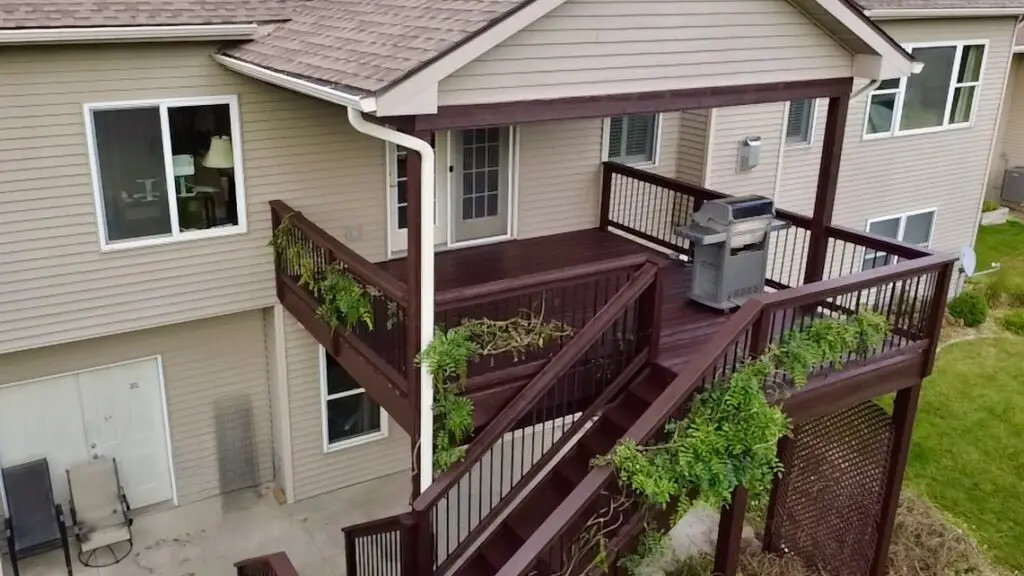 Deck Staining Coralville — deck prep work