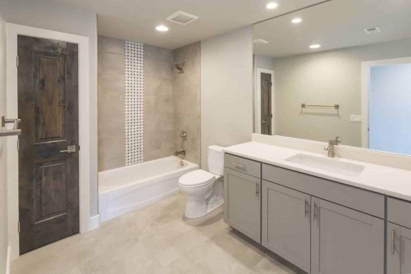 bathroom remodeling project